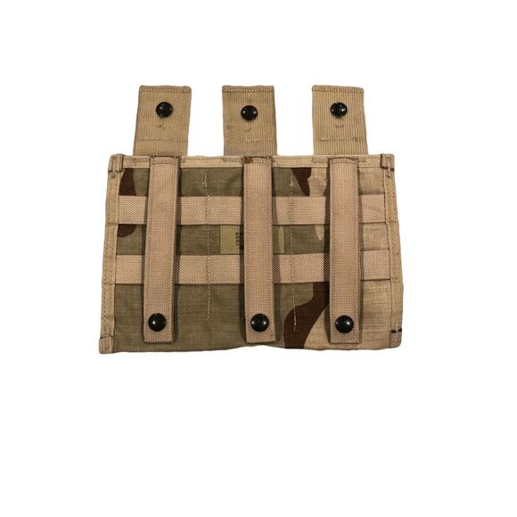 US Military Triple Three 3 Mag Magazine Pouch MOLLE ACU 3 X 30 ROUND Shingle GC - Picture 1 of 4